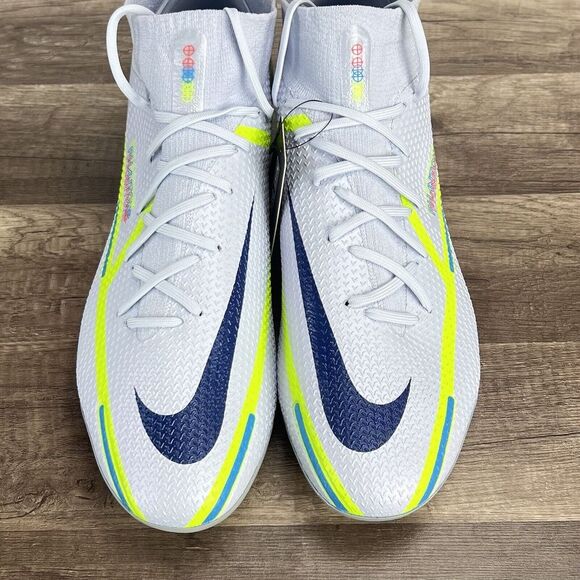 Nike Phantom GT2 Elite DF FG 'Progress Pack' Blue CZ9889 054 Mens Size 13 - Picture 4 of 10